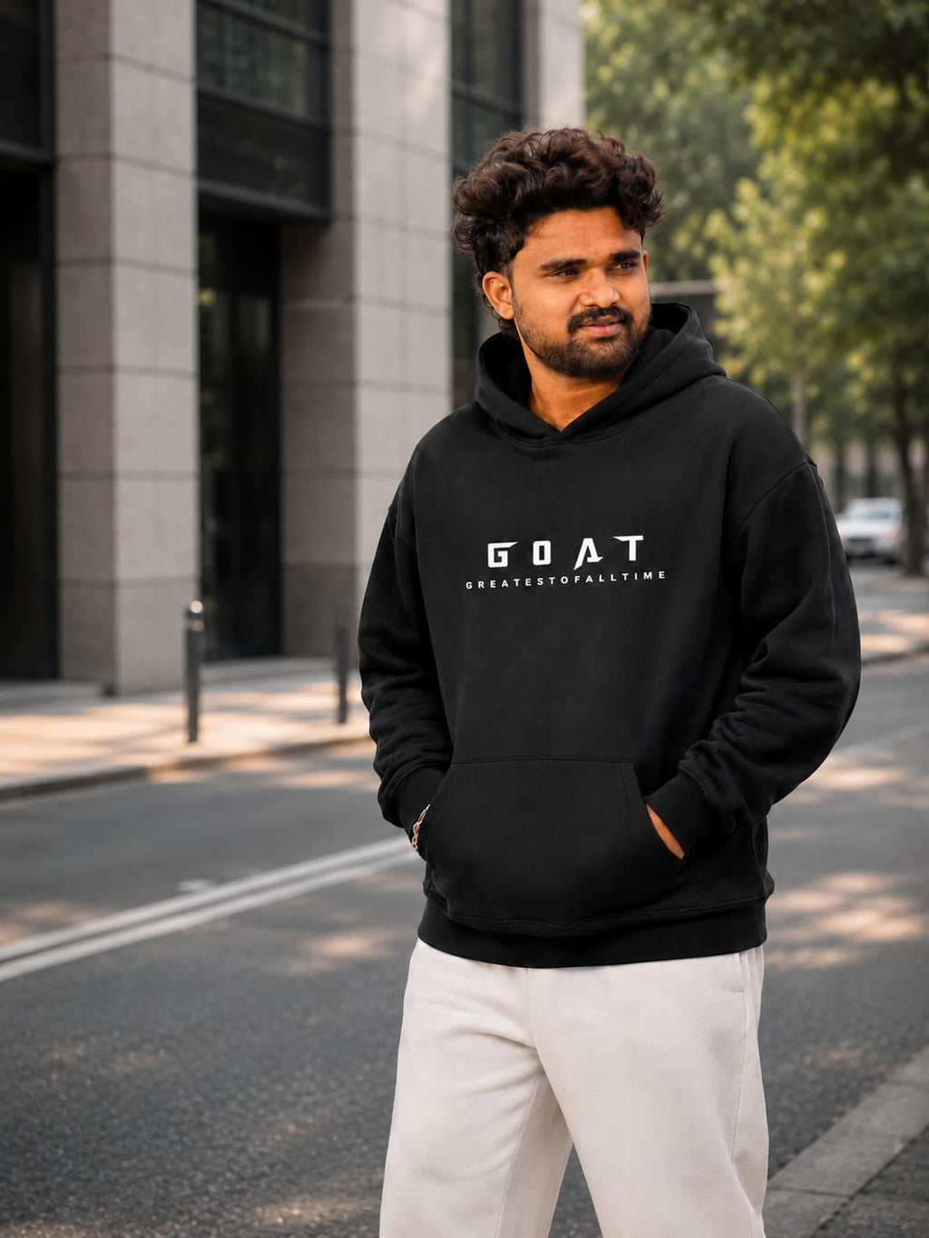 GOAT Unisex Pullover Hoodie