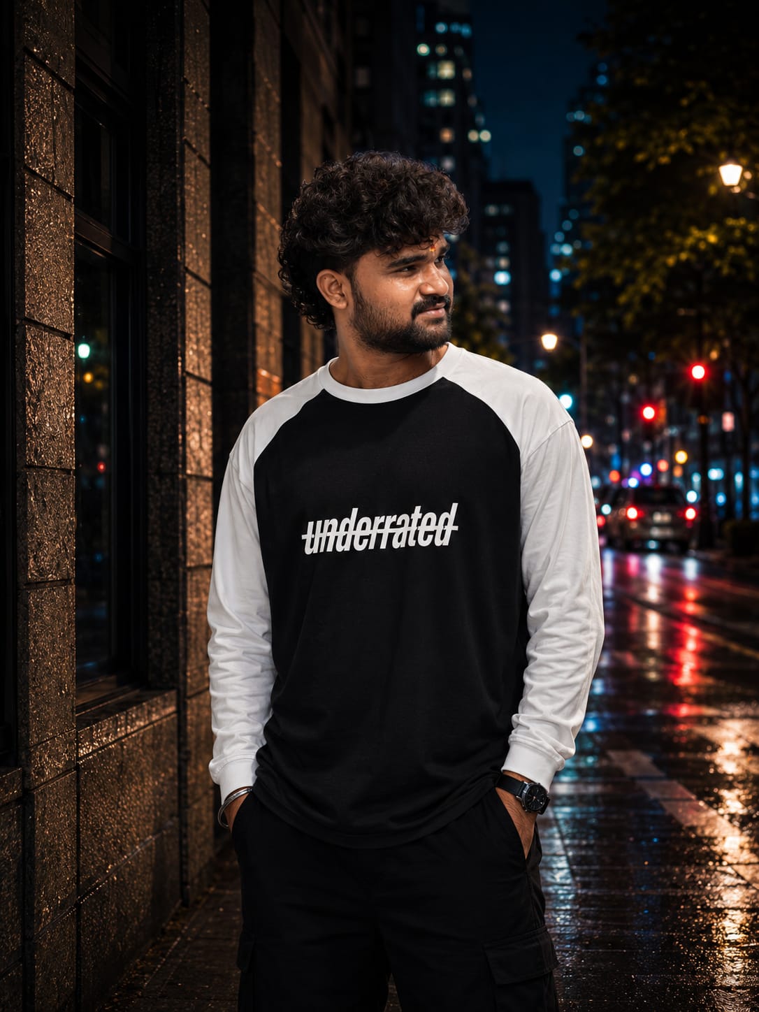 UNDERRATED Unisex Raglan Full T-Shirt
